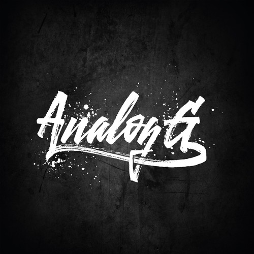Graffiti logo with the title 'Analog G'