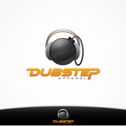 Bomb logo with the title 'Dubstep Apparel'