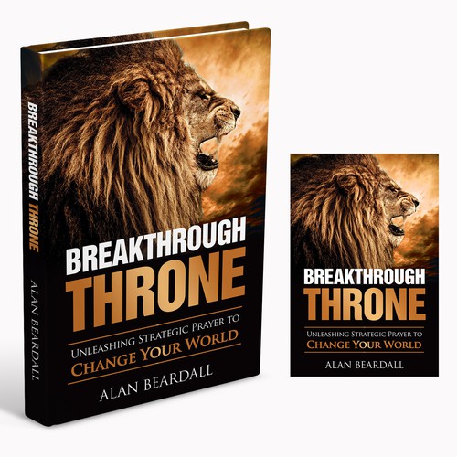 Powerful book cover with the title 'BREAKTHROUGH THRONE'