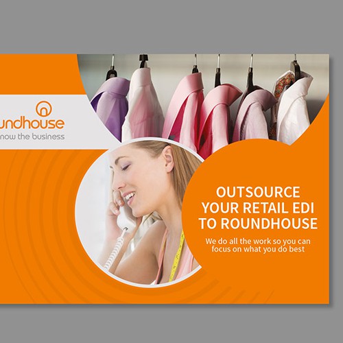 Layout design with the title 'Roundhouse booklet'