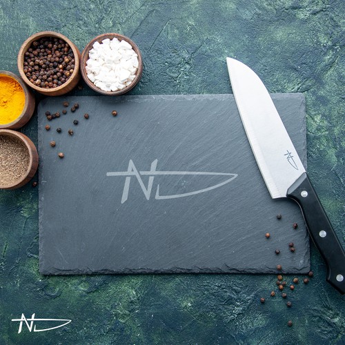 Chef logo with the title 'Minimalist logo for a chef'