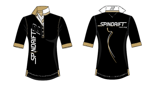 Polo shirt design with the title 'NEED YOU! POLO DESIGN FOR A PRESTIGIOUS SAILING TEAM'