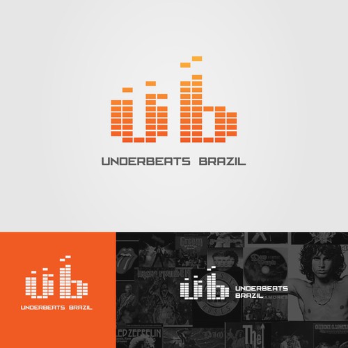 Beat design with the title 'Underbeats Brazil Logo'