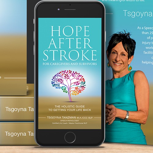 Medical book cover with the title 'Hope After Stroke'