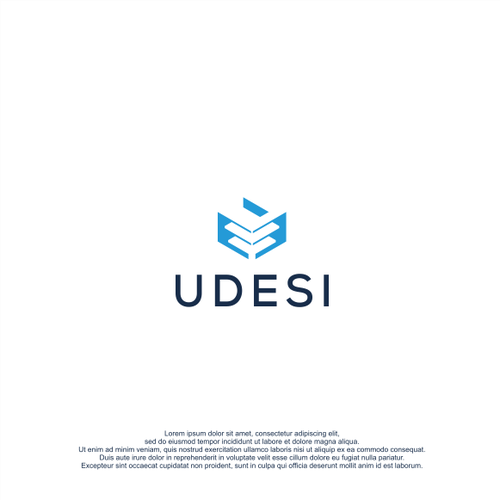 U logo with the title 'Udesi'
