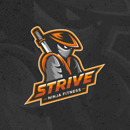 Ninja logo with the title 'Strive Ninja Fitness'