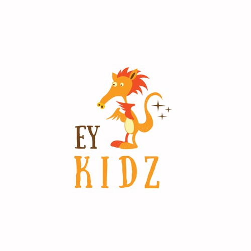 Dragon logo with the title 'ey KIDZ'