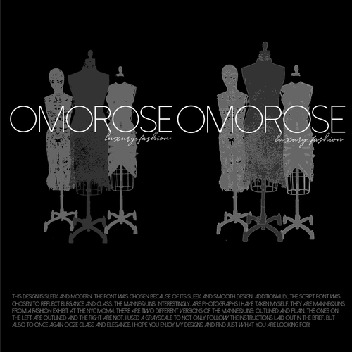 Chic logo with the title 'Elegant Fashion Logo'