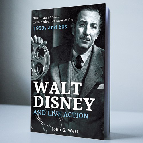 Comedy book cover with the title 'Walt Disney Book Cover'