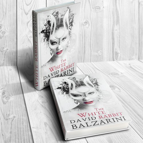 Photography book cover with the title 'The white rabbit'