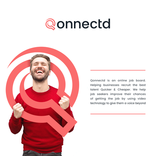 Icon brand with the title 'Qonnectd'