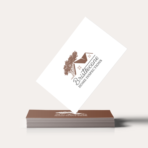 Inspection logo with the title 'Bristlecone Home Inspection Logo'