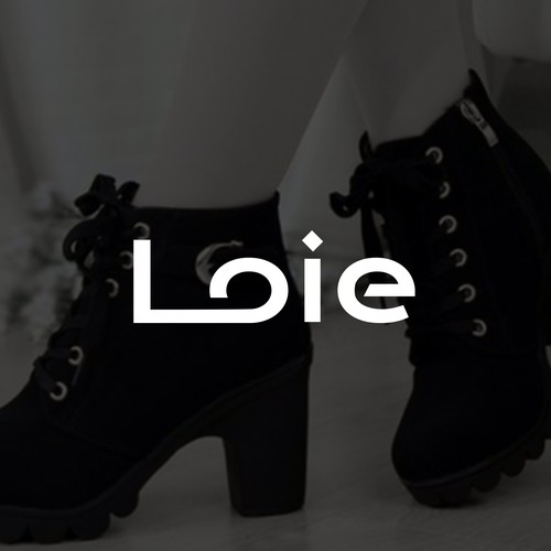 Shoe logo with the title 'LOIE'