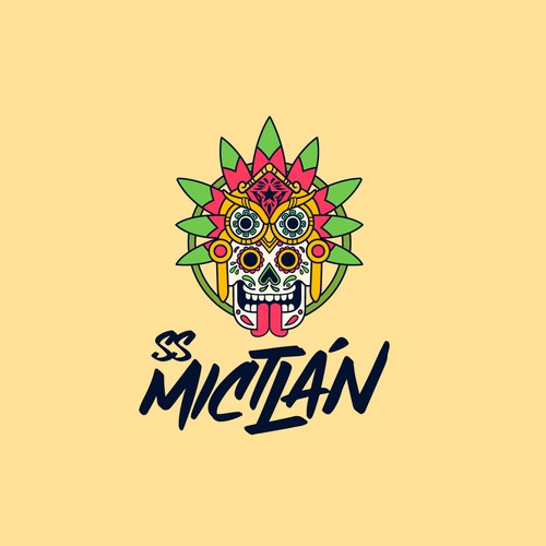 Sketchbook logo with the title 'SS Mictlán'