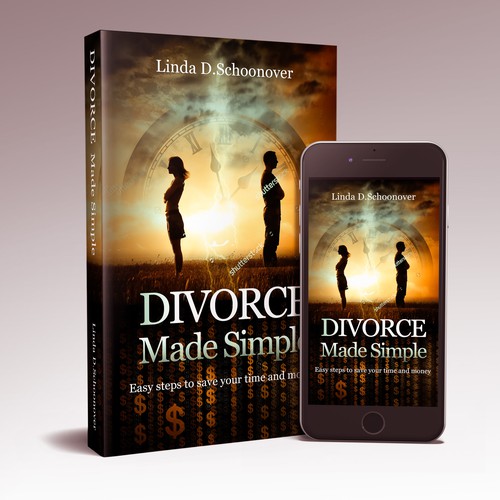 Blend design with the title 'Book cover'