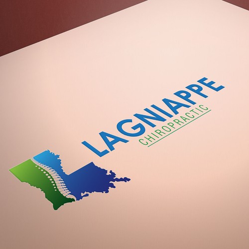 Mid-size enterprise  logo with the title 'Lagniappe Chiropractic'