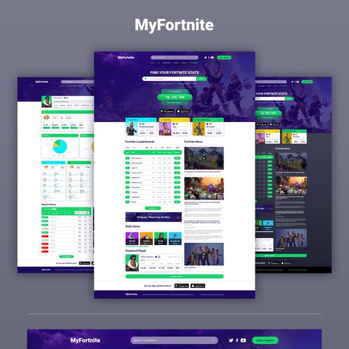 Fun website with the title 'Game Rank Tracking Website'