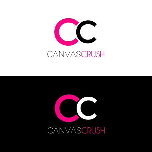 Quality logo with the title 'Bold logo concept for Canvas Crush'