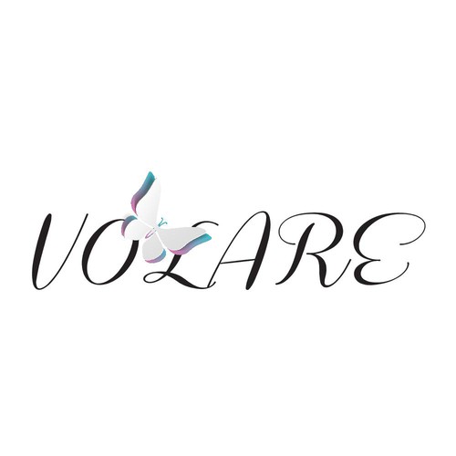 Peaceful logo with the title 'Volare'