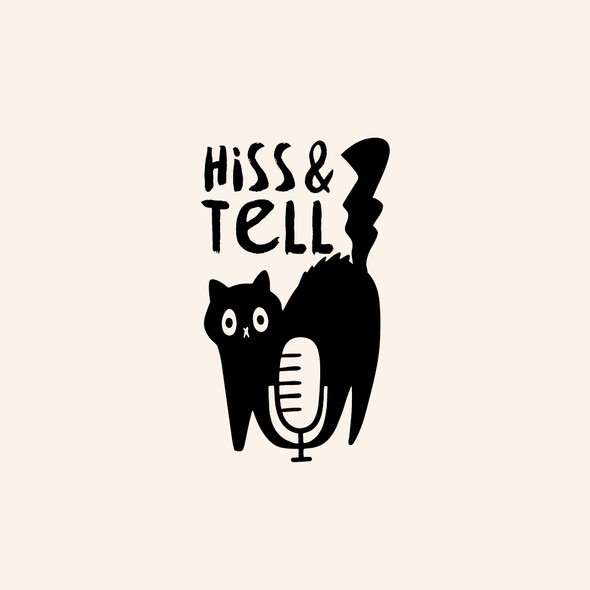 Shop design with the title 'Hiss and tell'
