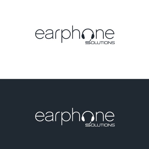 Bright idea logo with the title 'Earphone Solutions needs a new logo'