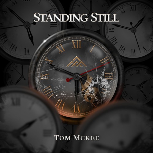 Digital painting artwork with the title 'Standing Still - EP'