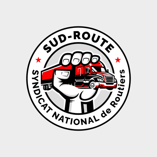 Union logo with the title 'Sud-Route Syndicat national de Routiers'