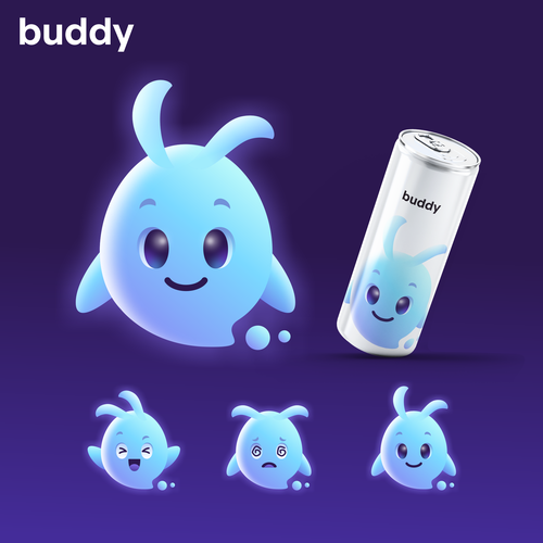 Doll design with the title 'Cute Mascot'