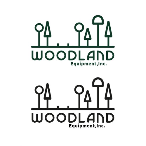 Wood brand with the title 'WOODLAND LINE'
