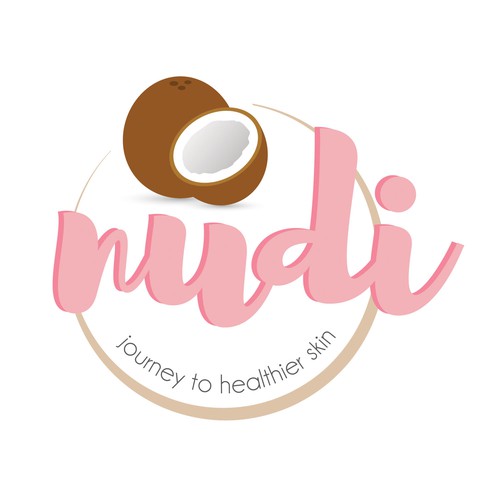 Coco logo with the title 'Logo concept for a skincare company'