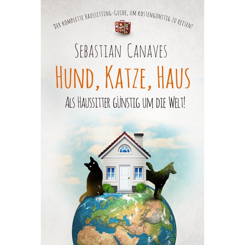 Travel book cover with the title 'Travel book'