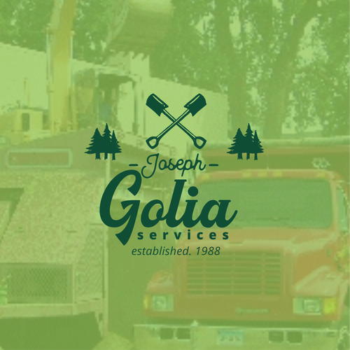 Place logo with the title 'Joseph Golia Landscaping Services'