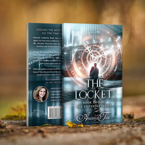 Time travel design with the title 'The Locket'