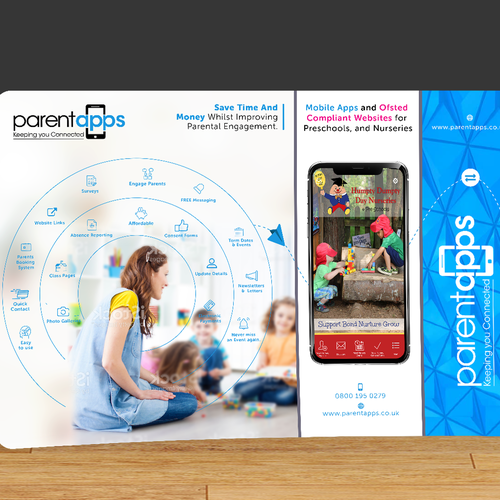 Preschool design with the title 'Signage for Tradeshow'