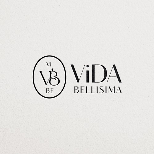 Sleek logo with the title 'Logo for a high quality salon tested hair products'