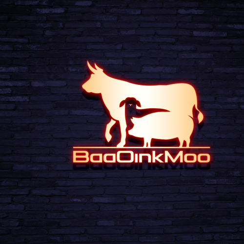 Sheep brand with the title 'BaaOinkMoo'