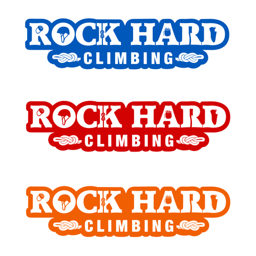 Climbing logo with the title 'logo for rock climbing company'