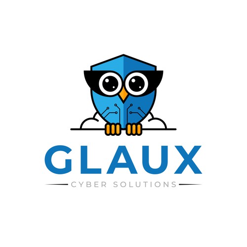 Protection logo with the title '"Glaux" Logo'