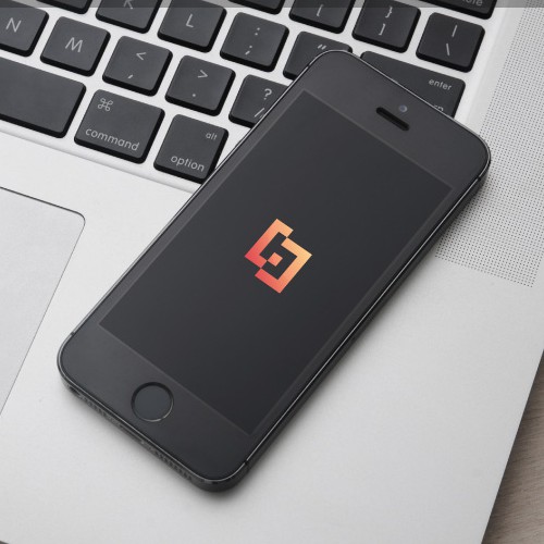 New logo with the title '  a smart concept for a software company!'