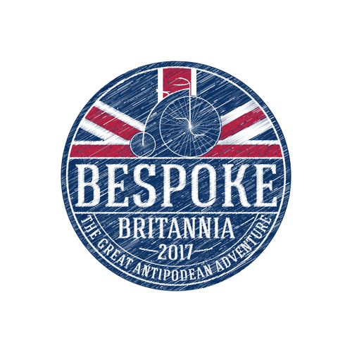 British logo with the title 'Logo for vintage bicycle enthusiasts festival'