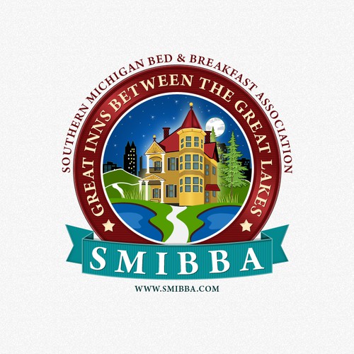 Corporate identity logo with the title 'Create a logo for Bed and Breakfast Association'