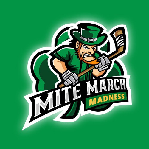 Tournament logo with the title 'Mite March Madness'