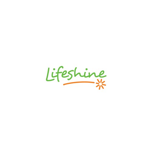 Casual logo with the title 'Concept for Lifeshine, a retail products brand'