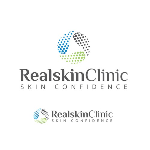 Healthcare logo with the title 'Logo for Realskin Clinic'