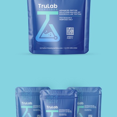 Winning design for the TruLab packaging