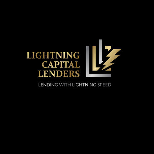 Lightning logo with the title 'Logo concept for LCL'