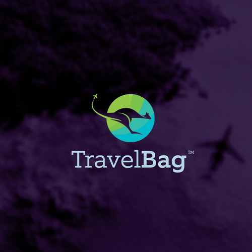Bag logo with the title 'TravelBag'