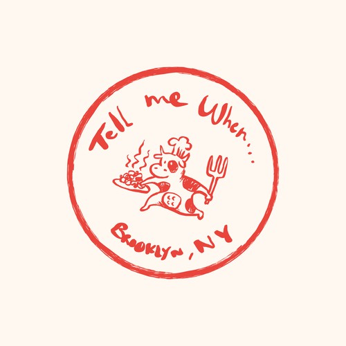 Cookware logo with the title 'Tell me when...'