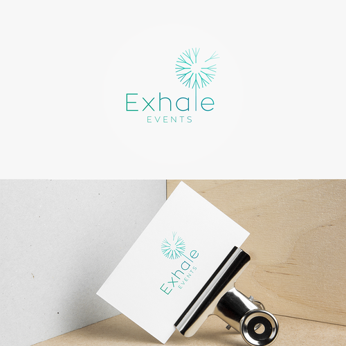 Dandelion design with the title 'Wedding Planner Logo'