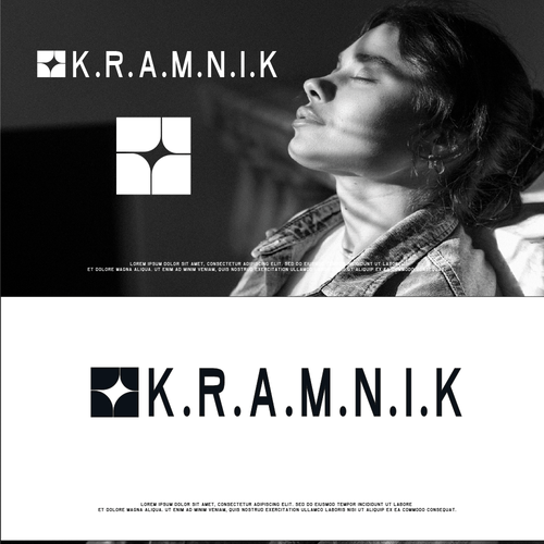 Artist logo with the title 'KRAMNIK LOGO'